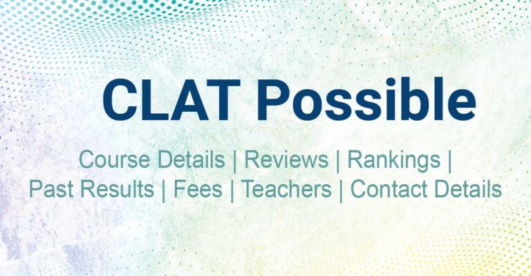 CLAT POSSIBLE CLAT Exam Preparation