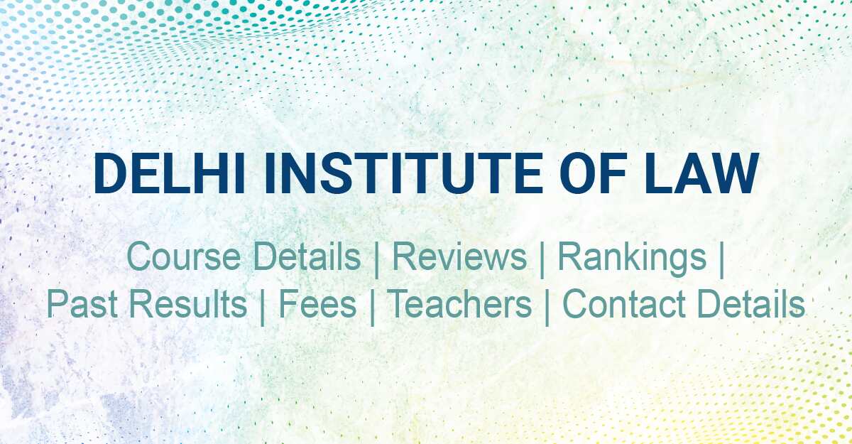 Optimal law coaching institute:Delhi Institute of Law