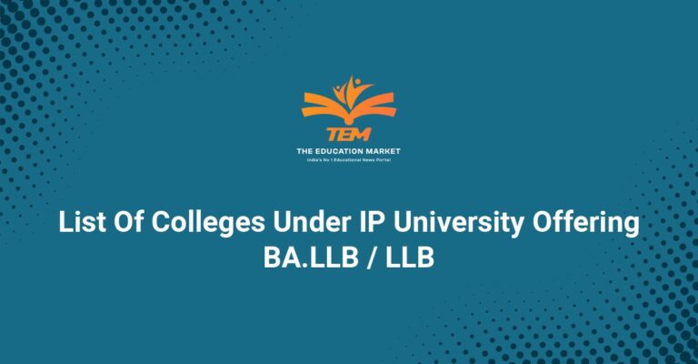 List Of Colleges Under IP University