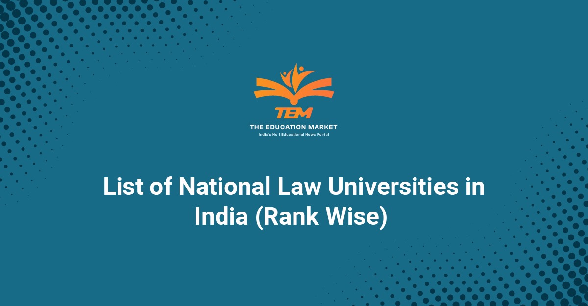 Top National Law Universities in India