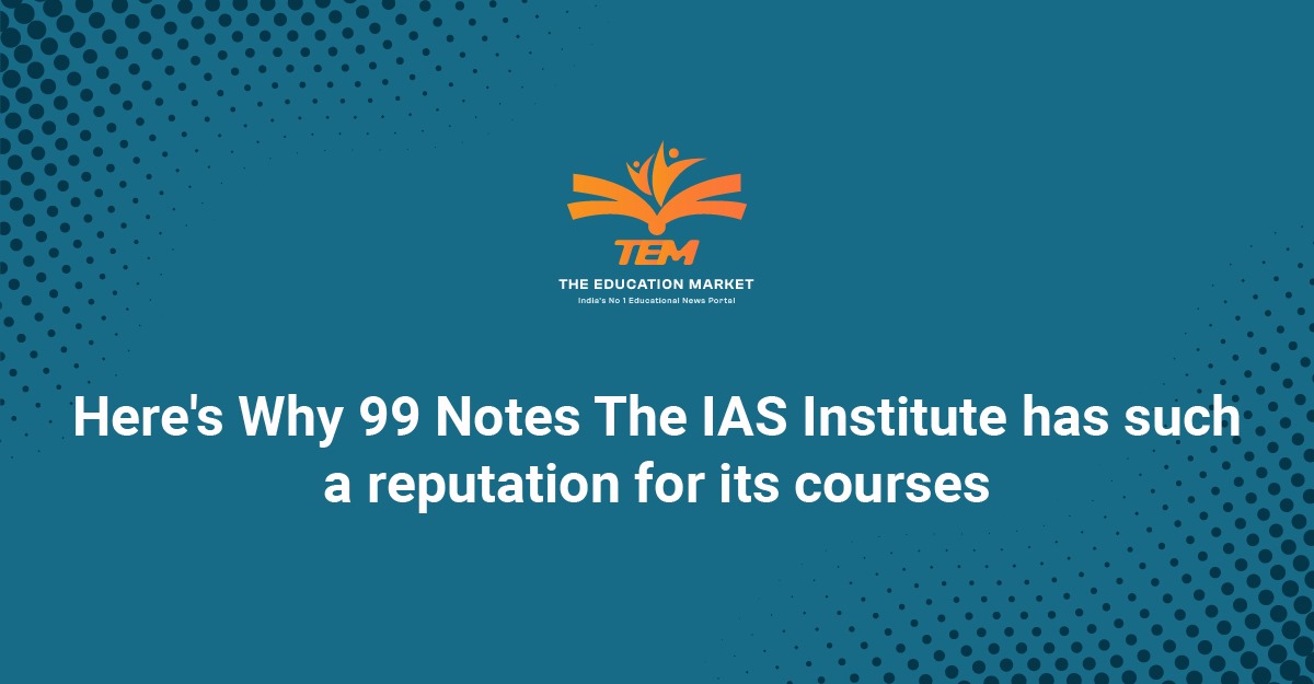 most famous UPSC coaching institutes - 99 Notes Institute