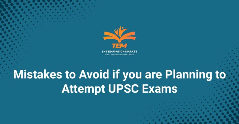 Mistakes in UPSC Exams