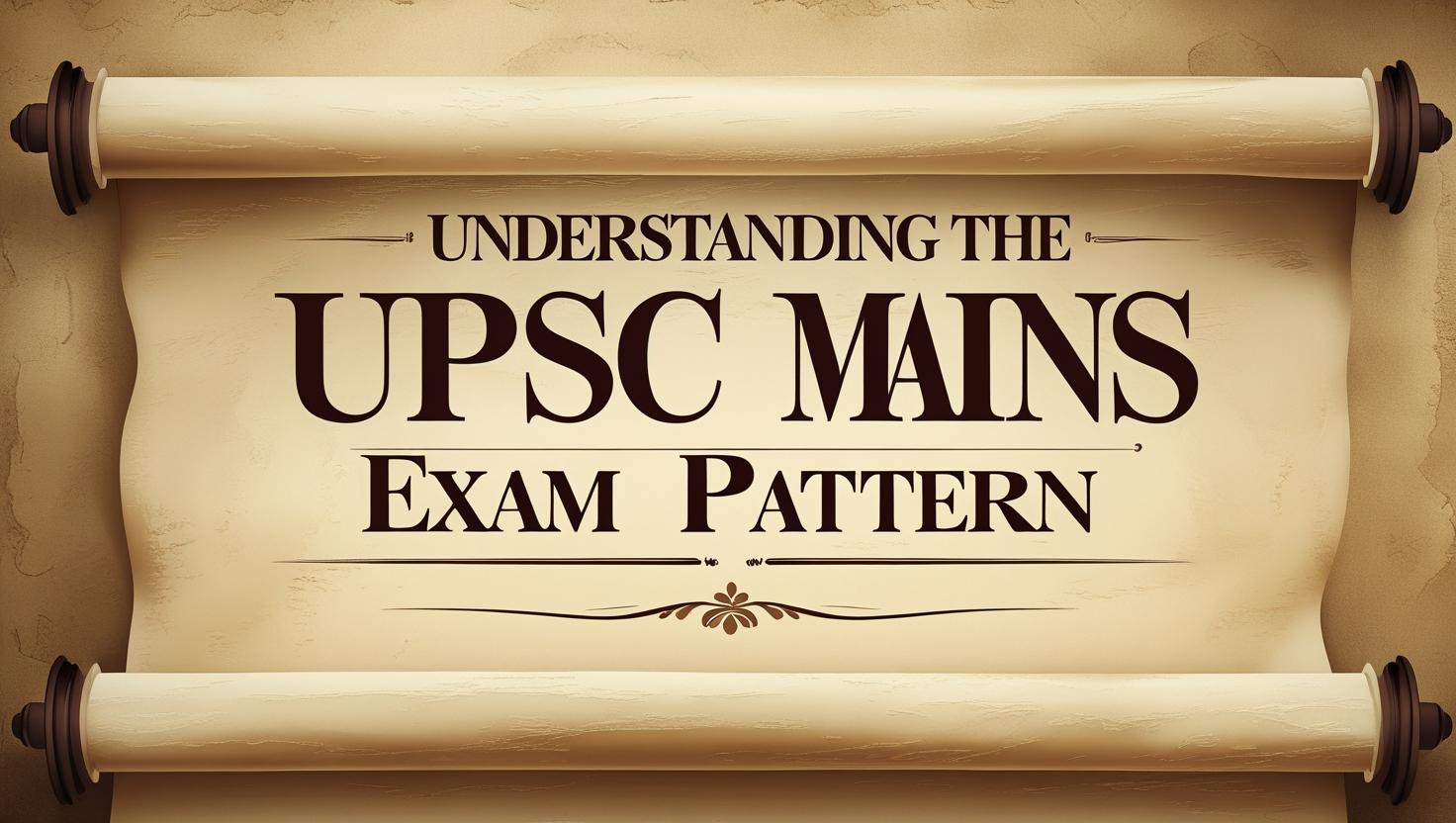 Understanding UPSC Exam Pattern