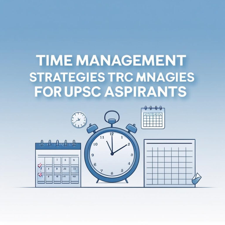Time Management Strategies for UPSC Aspirants