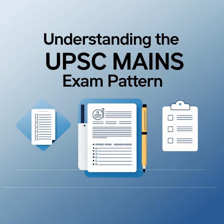 Understanding the UPSC Mains Exam Pattern
