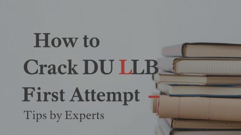 How to Crack DU LLB in First Attempt – Tips by Experts