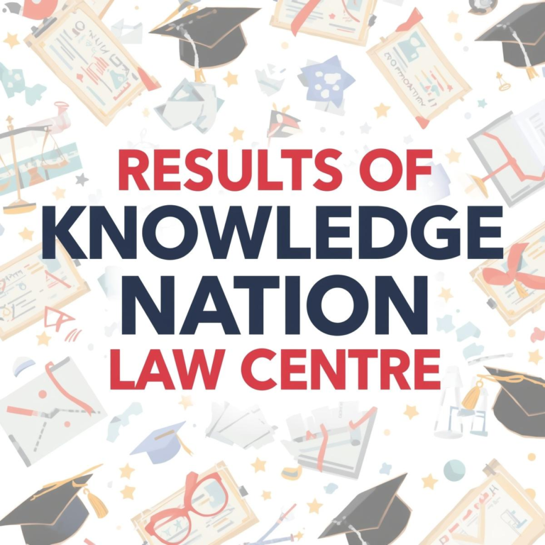 CLAT RESULTS OF KNOWLEDGE NATION LAW CENTRE