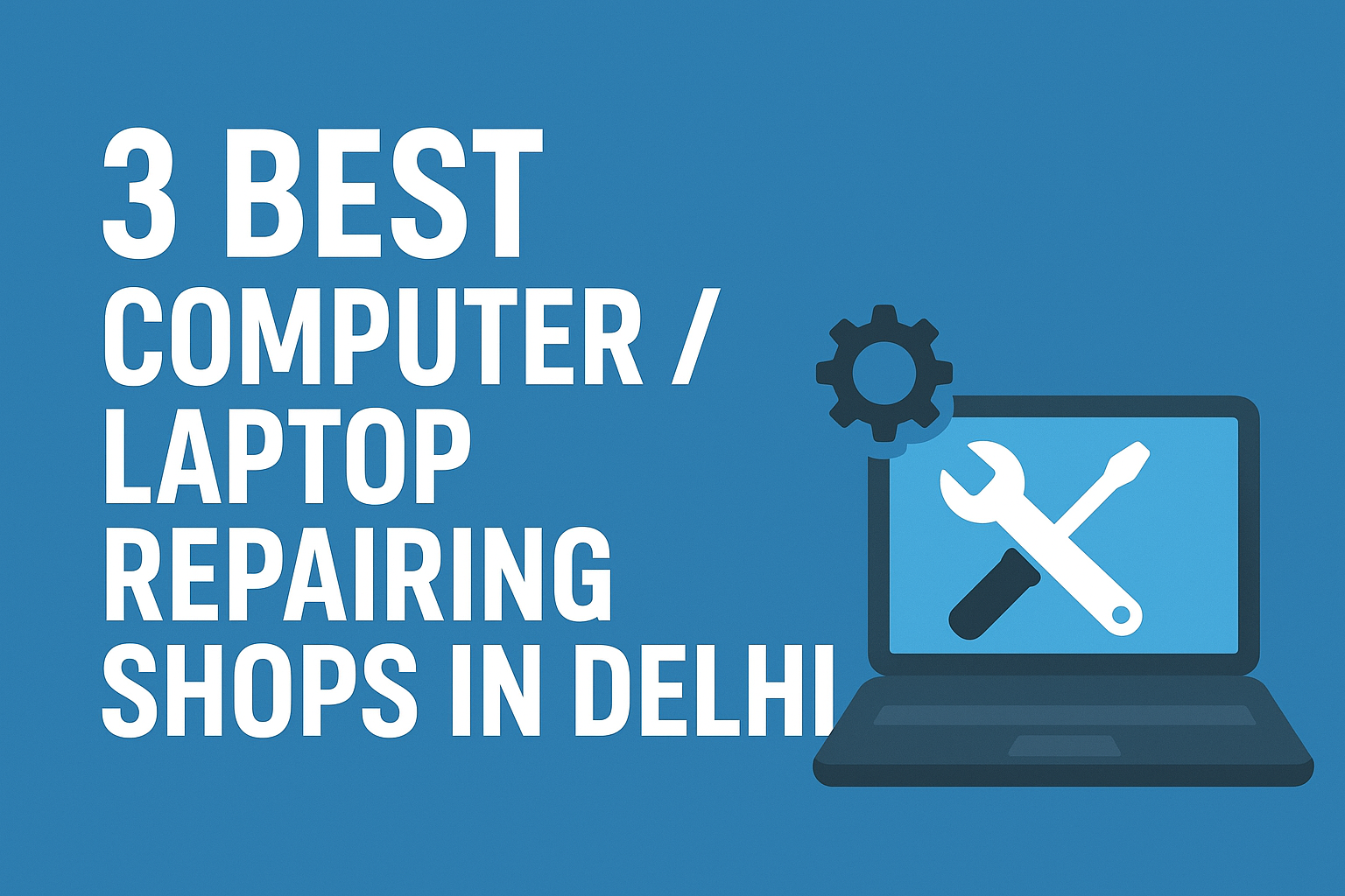 3 Best Computer Laptop Repairing Shops in Delhi