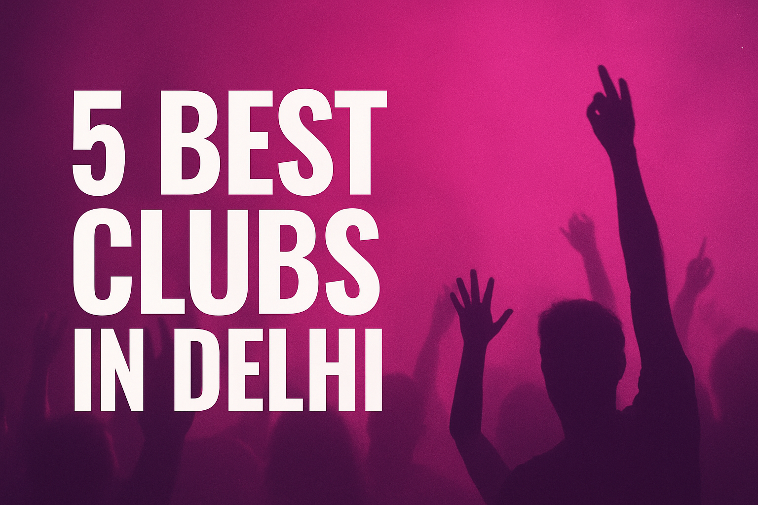 5 Best Clubs in Delhi