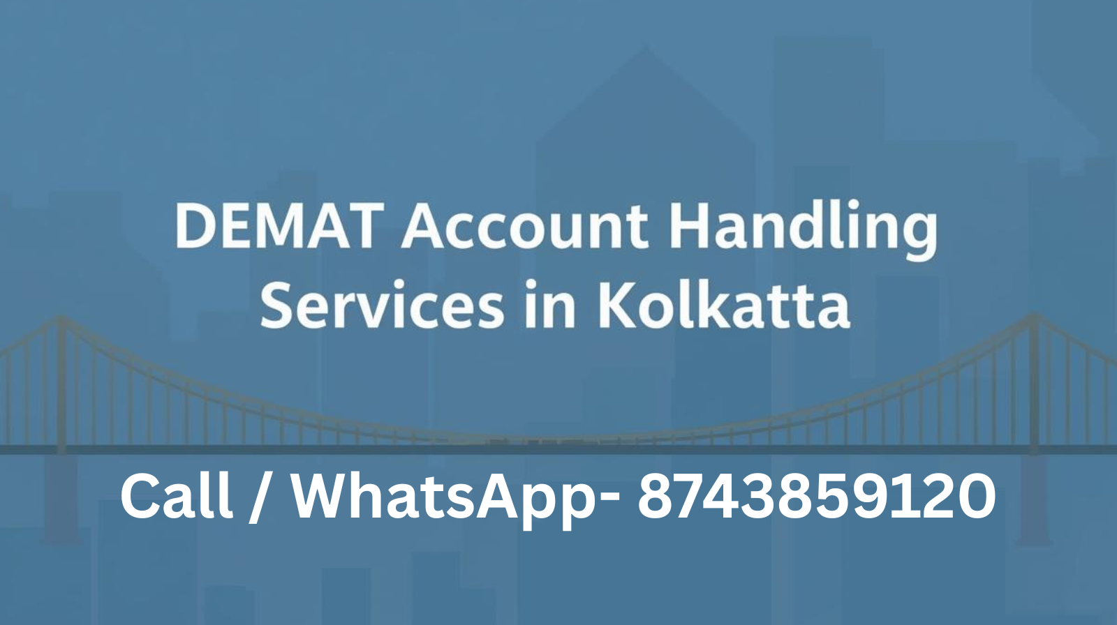DEMAT ACCOUNT HANDLING SERVICES IN KOLKATA
