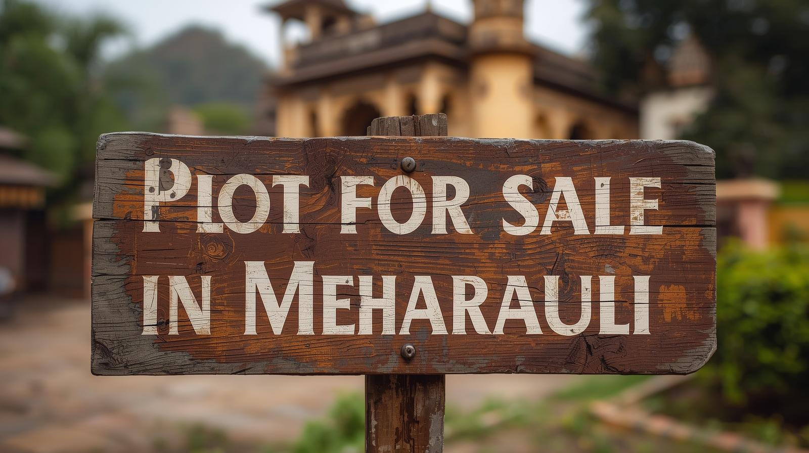 Plot for Sale in Mehrauli