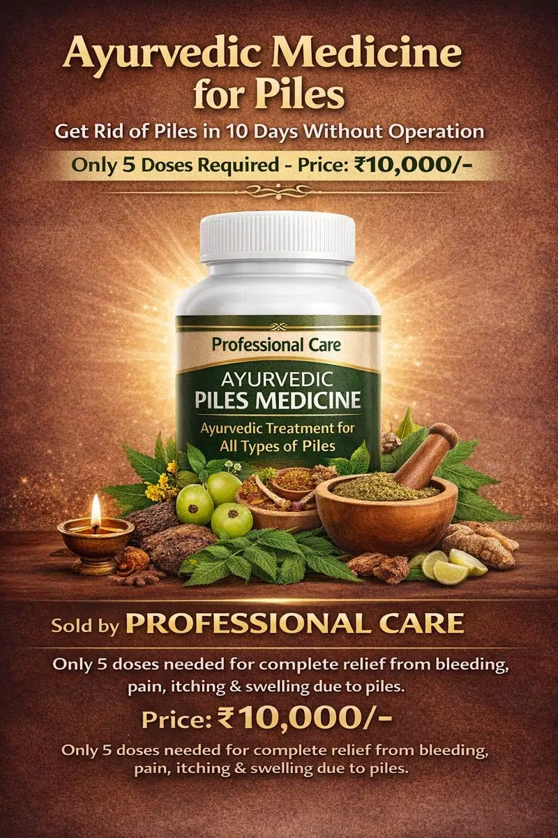 Piles Ayurvedic Medicine