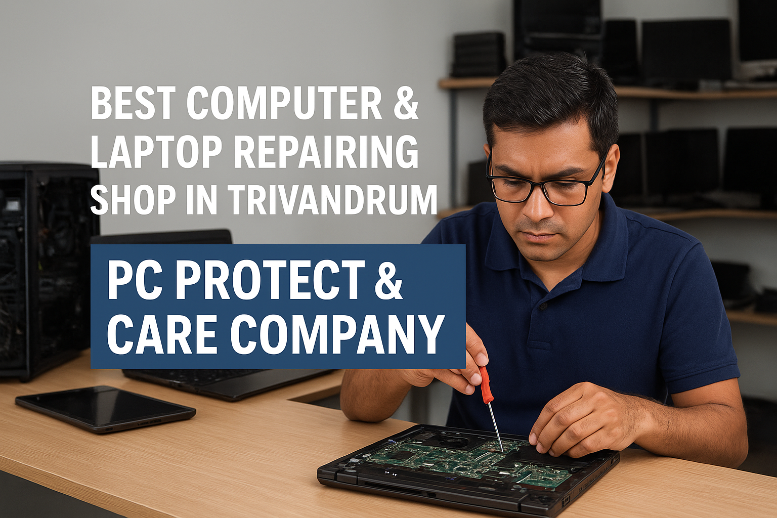 Best Computer & Laptop Repairing Shop in Trivandrum