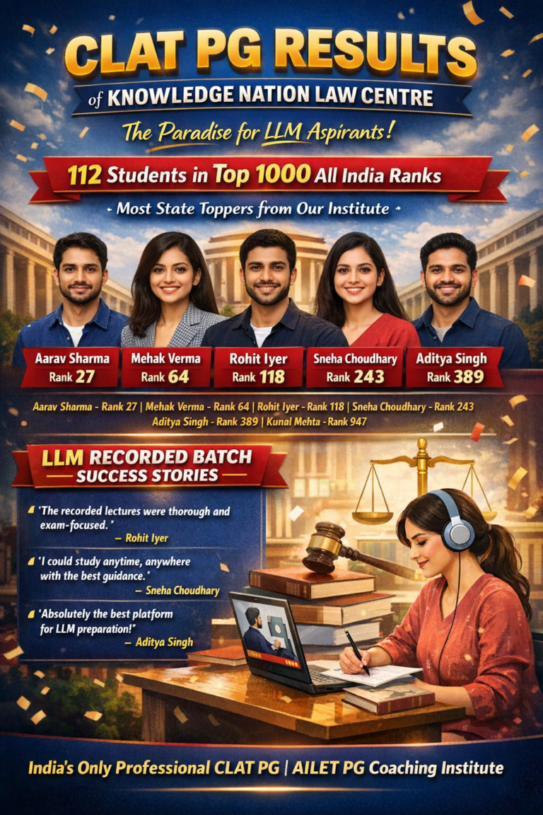 LLM RESULTS OF KNOWLEDGE NATION LAW CENTRE