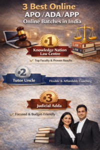3 Best Online APO / ADA / APP Coaching Institutes